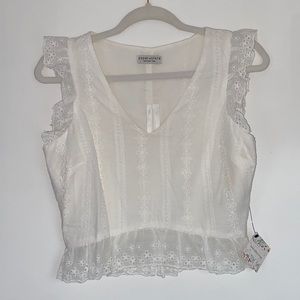 White Paper Crane Women’s Top